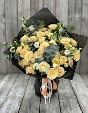 Букет цветов из:  Розы и Лизиантусы в Мишеронский