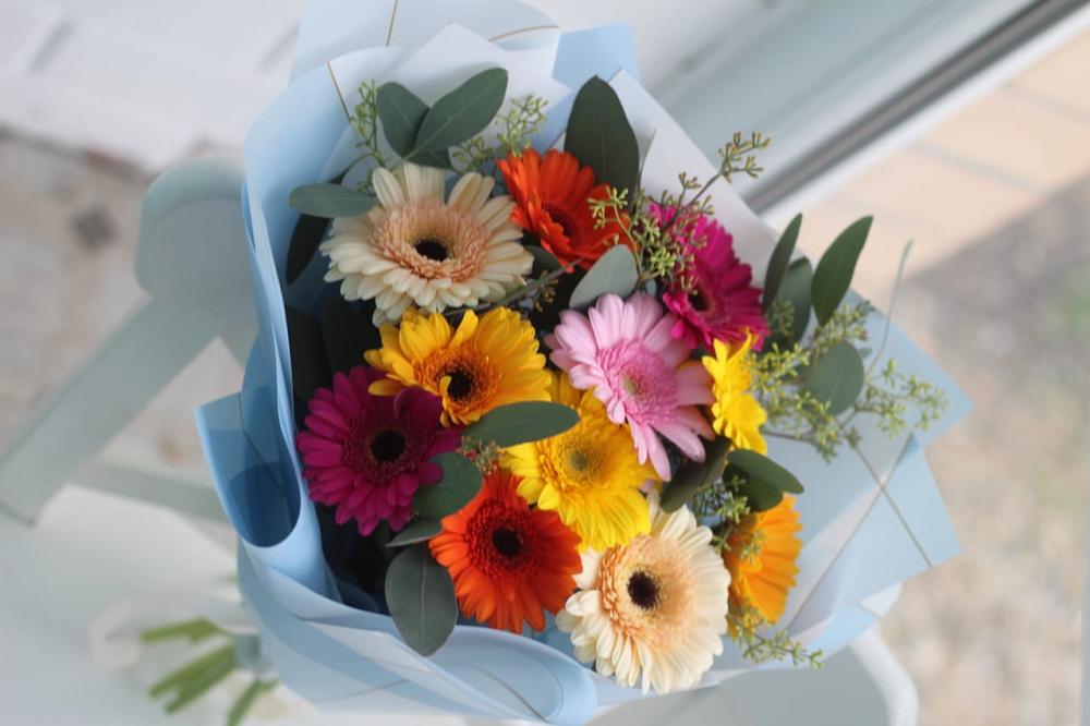 Букет цветов из: Герберы в Мишеронский