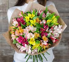 Букет цветов из:  Альстромерии #REPLACE_PRED# Мишеронский