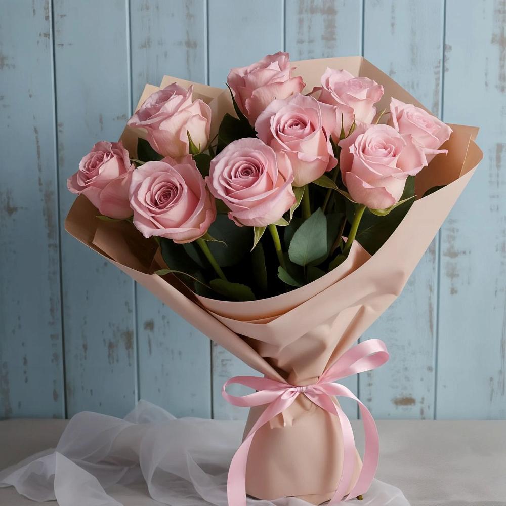 Букет цветов из: Розы в Мишеронский