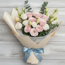 Букет цветов из:  Лизиантусы в Мишеронский