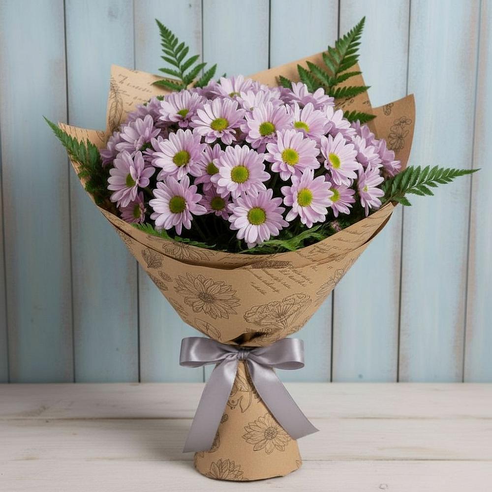 Букет цветов из: Хризантемы в Мишеронский
