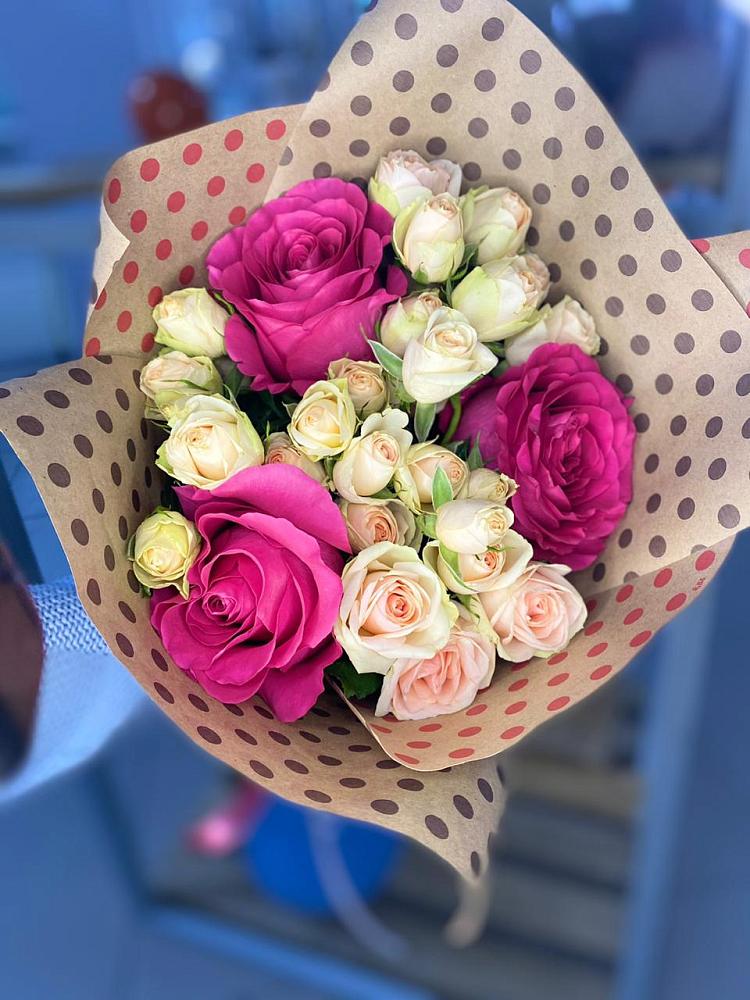 Букет цветов из: Розы в Мишеронский