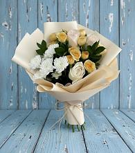 Букет цветов из:  Розы и Хризантемы в Мишеронский