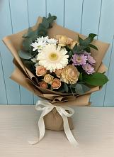 Букет цветов из:  Герберы и Хризантемы #REPLACE_PRED# Мишеронский