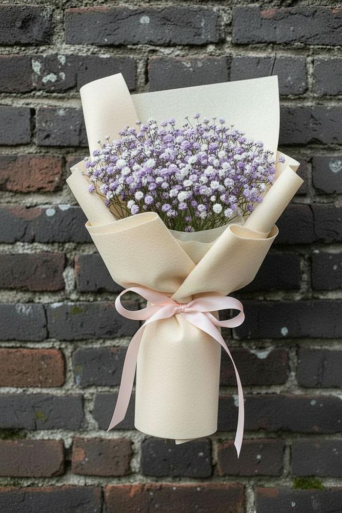 Букет цветов из: Гипсофила в Мишеронский