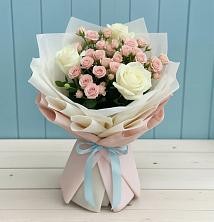 Букет цветов из:  Розы в Мишеронский