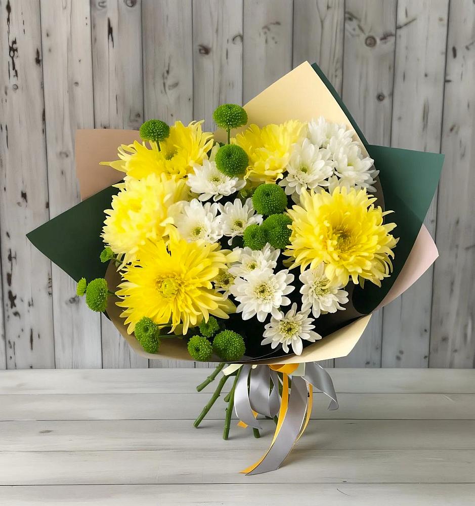 Букет цветов из: Хризантемы в Мишеронский