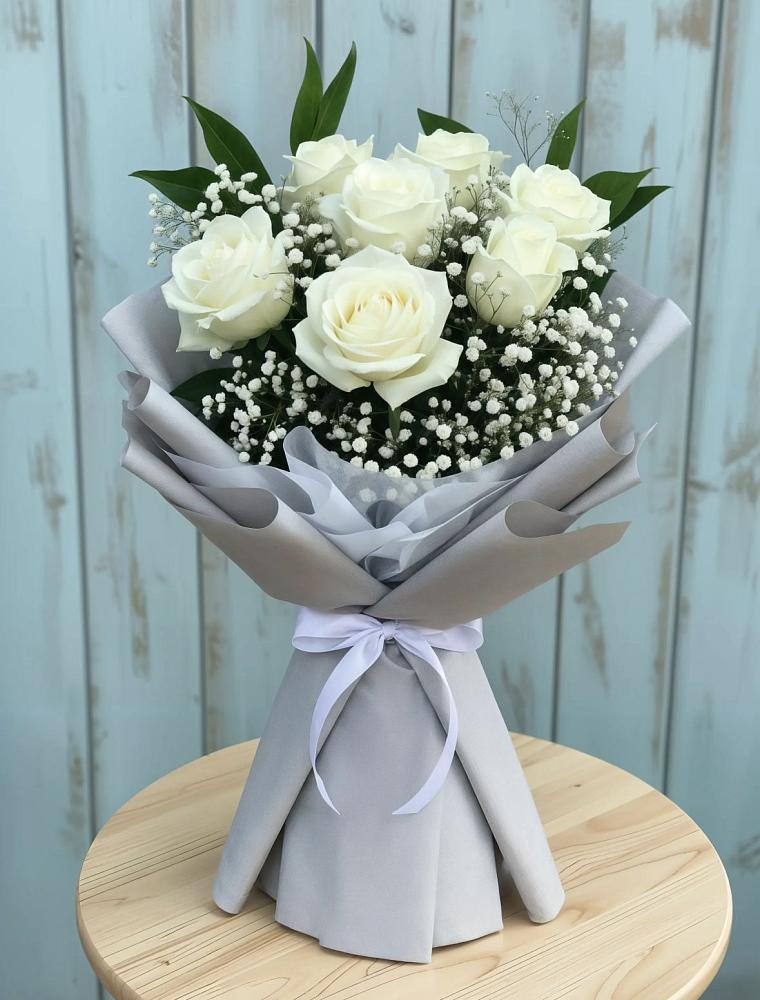 Букет цветов из: Розы в Мишеронский