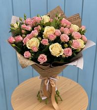 Букет цветов из:  Розы в Мишеронский