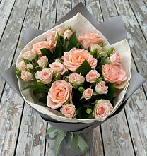 Букет цветов из:  Розы #REPLACE_PRED# Мишеронский