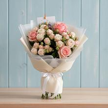 Букет цветов из:  Розы в Мишеронский